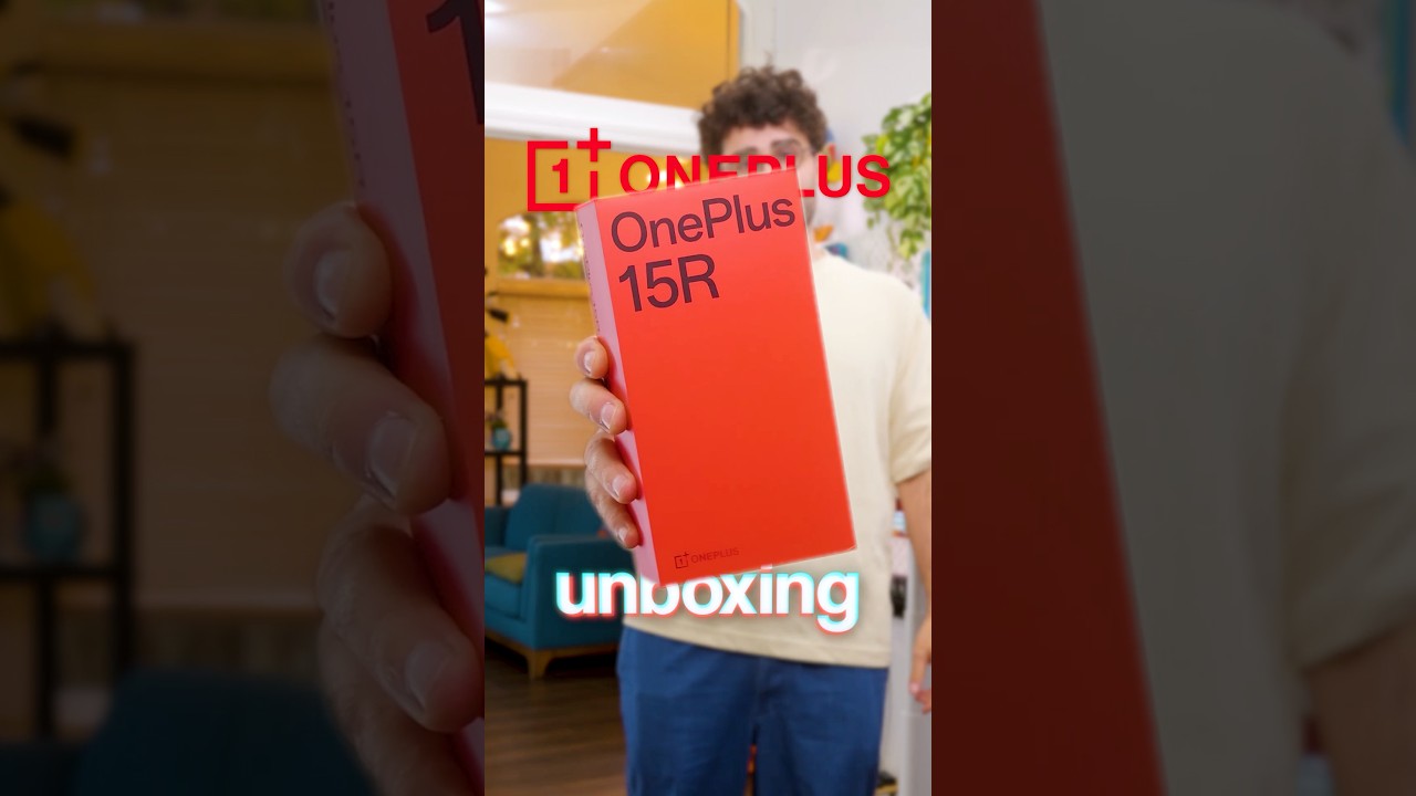 Unboxing del nuevo OnePlus 15R 📱