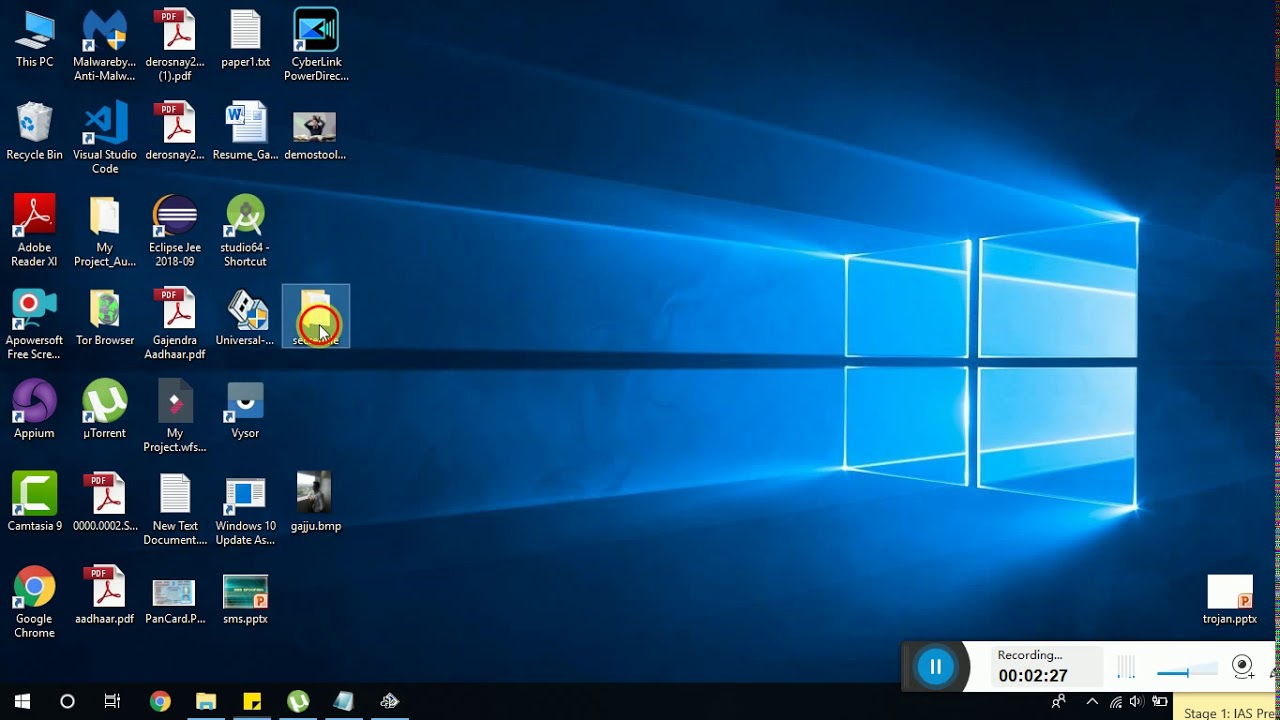 Steganography Method To hide any files