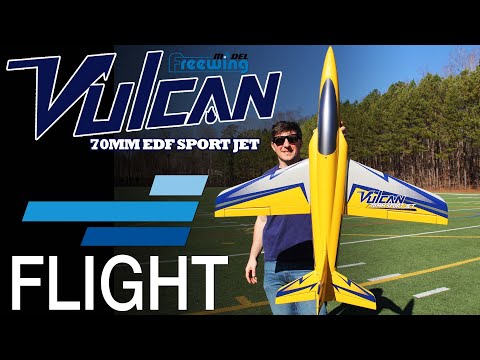 Flying the Freewing Vulcan 70mm EDF Sport Jet - Motion RC