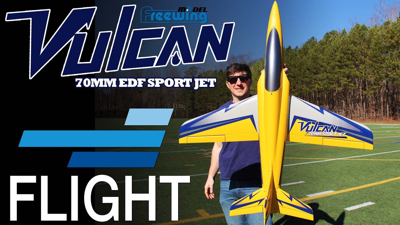 Experience the Power of the Freewing Vulcan 70mm EDF Sport Jet ✈️