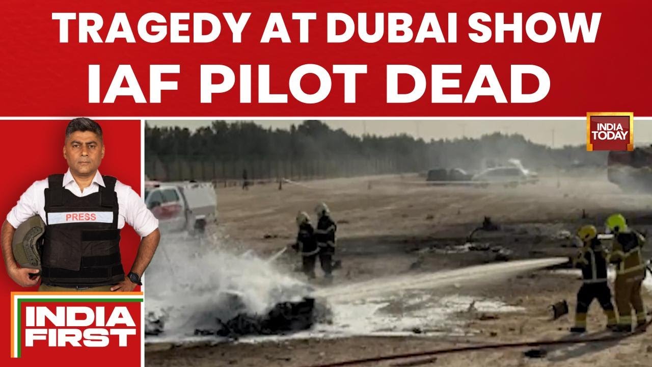 Tejas Jet Crash at Dubai Airshow Kills IAF Pilot ✈️