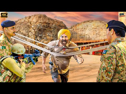 जब सनी देओल को पकिस्तान आर्मी ने पकड़ लिया.. फिर देखो क्या हुआ | Sunny Deol Best Action Dhamaka Movie