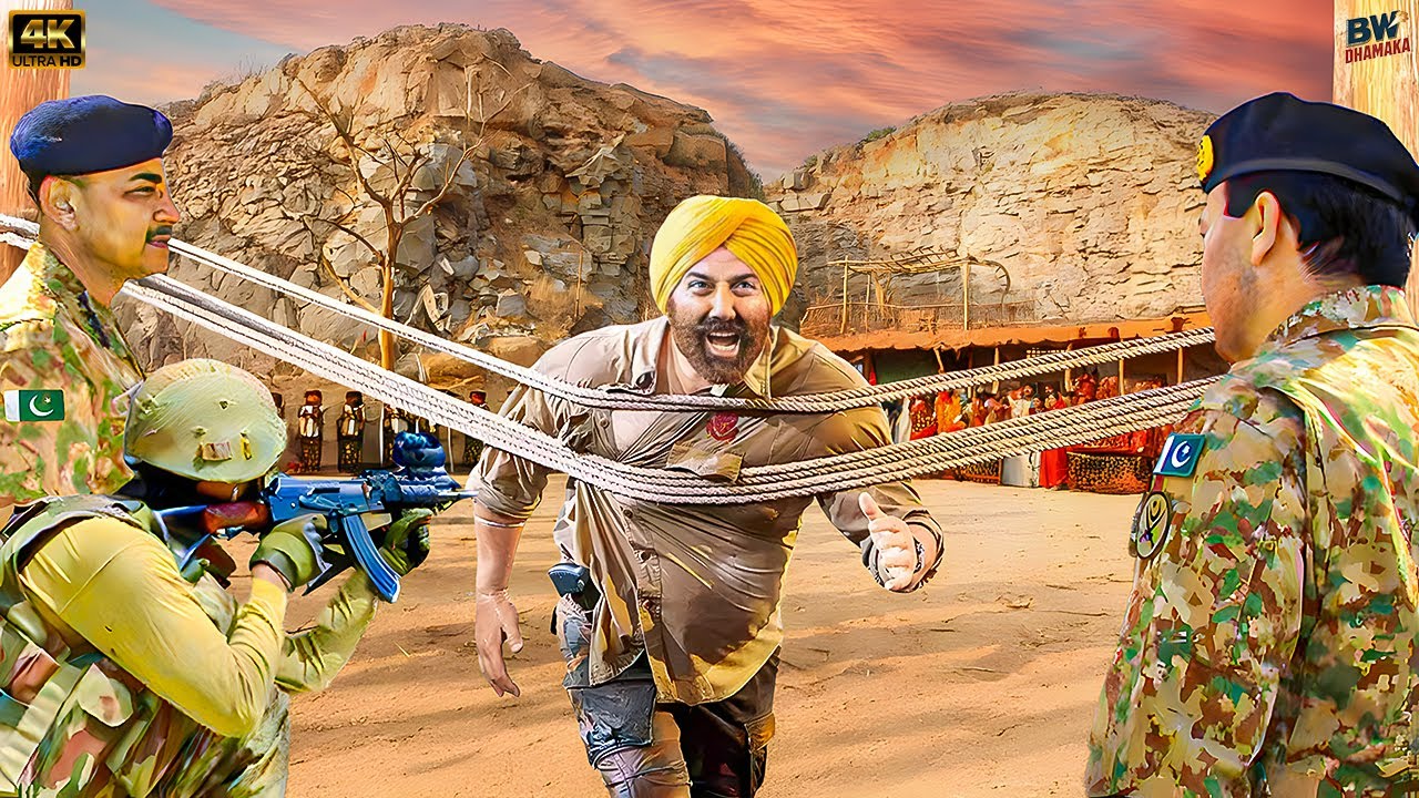 जब पाकिस्तान आर्मी ने सनी देओल को किया गिरफ्तार...देखिए धमाकेदार एक्शन फिल्म का पूरा खुलासा🔥