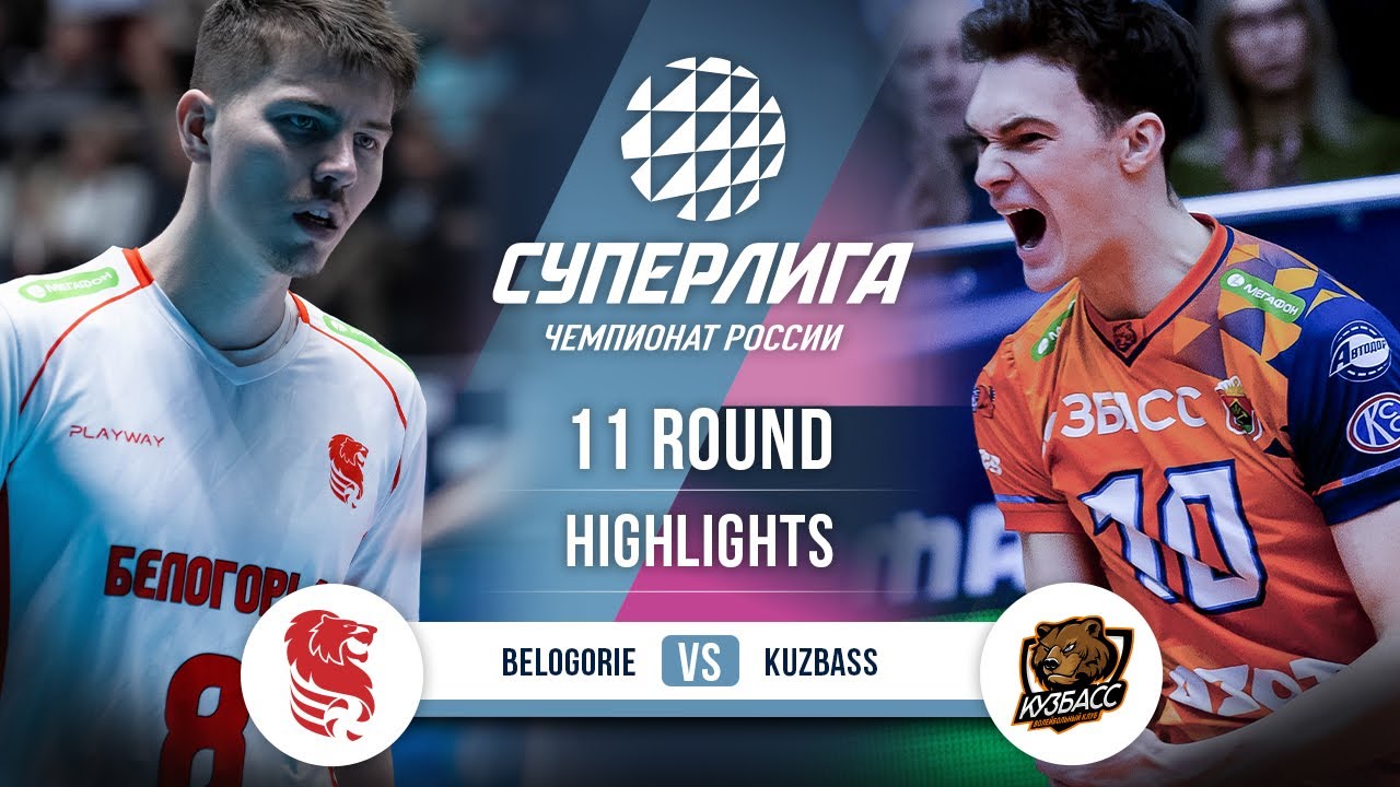 Belogorie Tops Kuzbass in SuperLeague Round 11 π