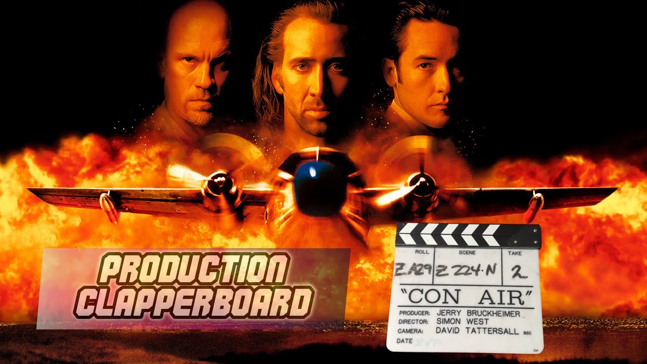 Con Air (1997) Original Production Clapperboard 🎬