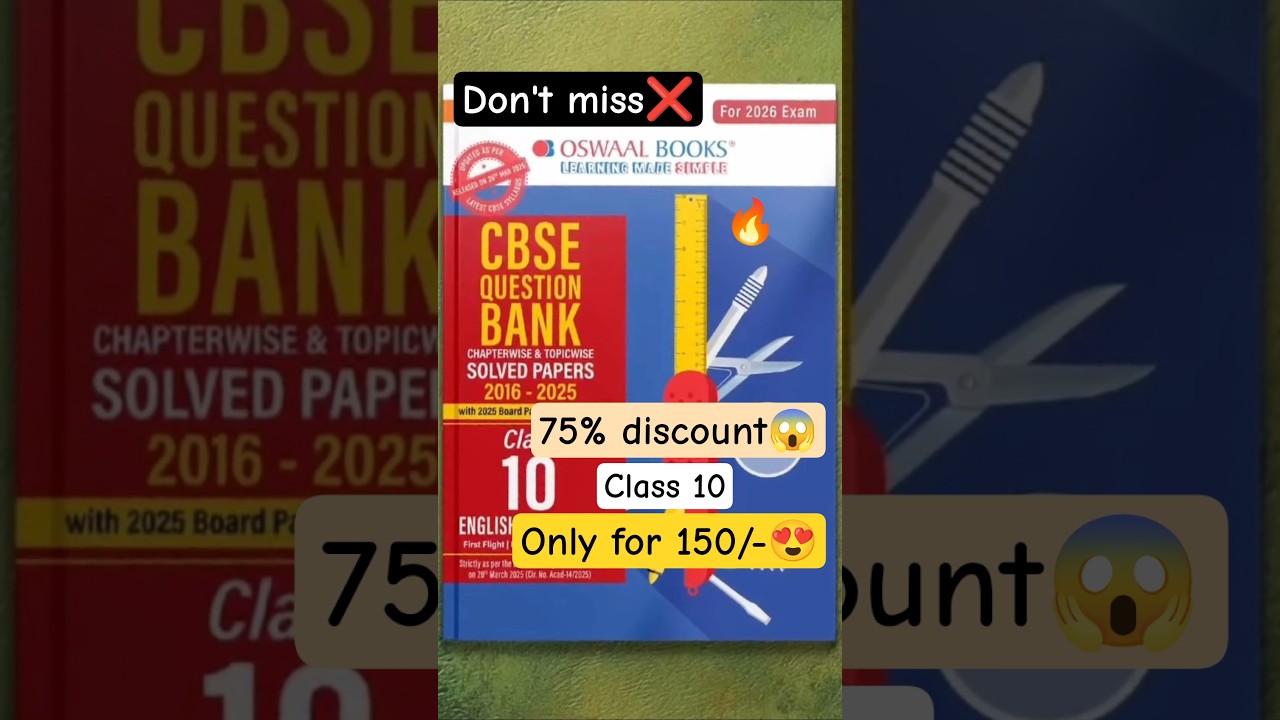 Class 10 Oswaal Question Bank only for 150rs. ππ₯
