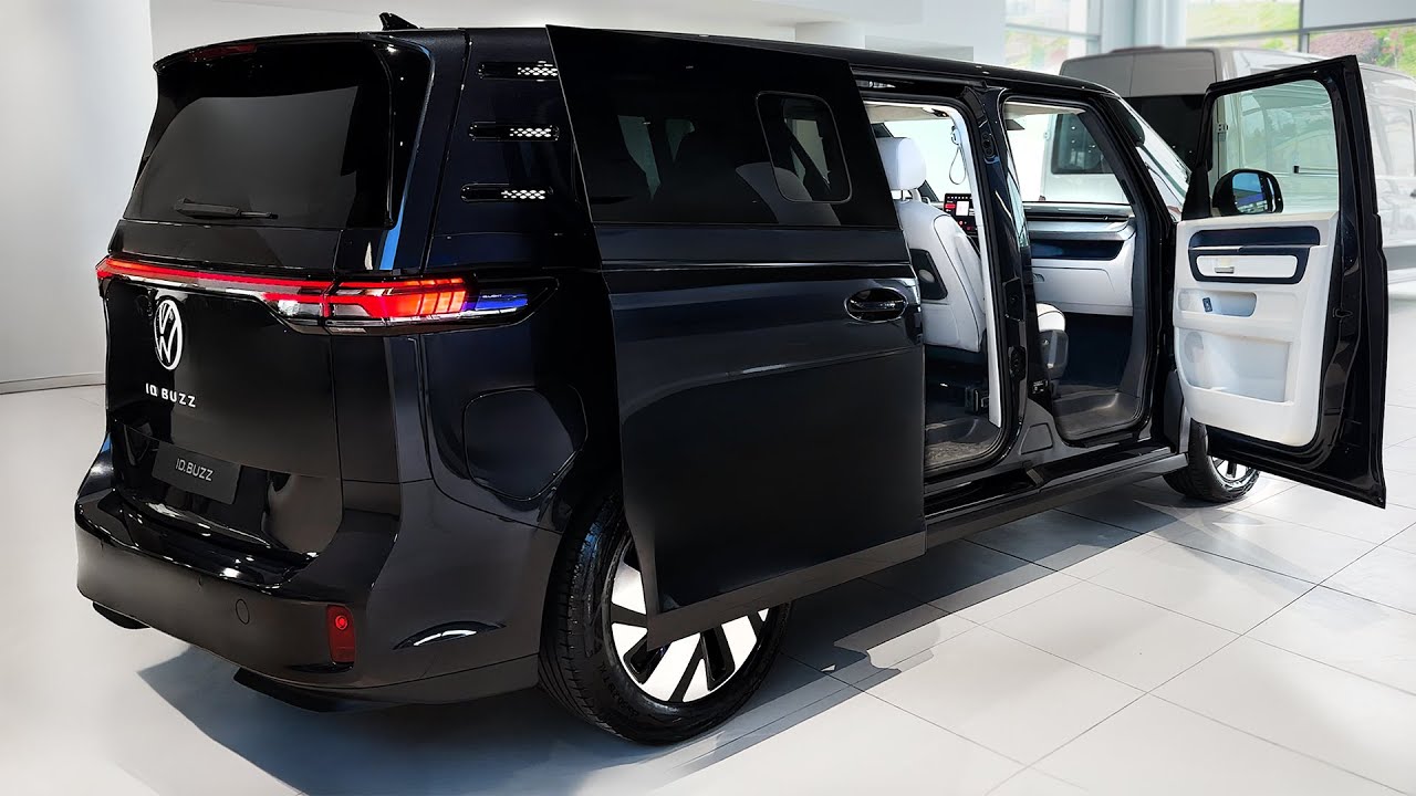 2025 Volkswagen ID. Buzz Pro: Stunning Exterior & Interior Highlights 🚐