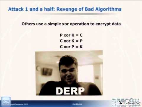 DEFCON 19: Speaking with Cryptographic Oracles