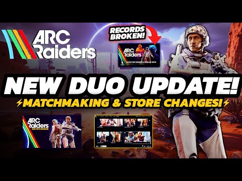 ARC Raiders - DUO Patch | Matchmaking UPDATE + Roadmap to ’26