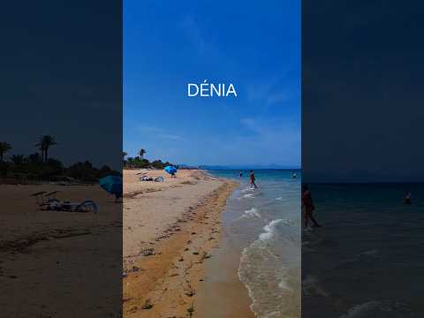 Awesome Beach Walk With Clear Water In Denia Spain