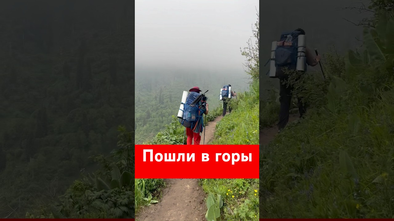 Поход в горы с ночевкой 🏞️