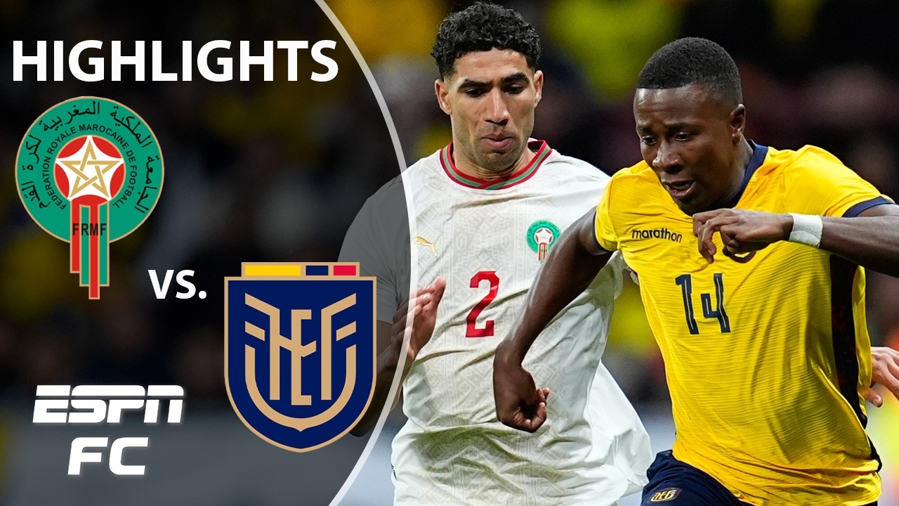 Morocco vs. Ecuador 1-1 Full Highlights ⚽