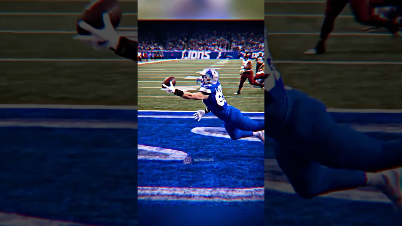 Sam Laporta's Amazing One-Handed TD! 😳