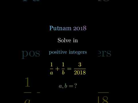 William Putnam 2018 | 2025 Prep: Olympiad & Math Competition Test Questions & Solutions (2023-2024)