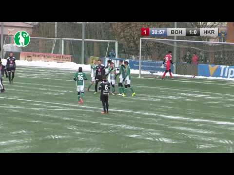 SESTŘIH | Bohemians - Hradec 3:0 (2:0) - Tipsport liga 7. 1. 2017