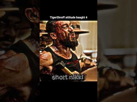 TigerShroff attitude 🔥😈 baaghi 4 🥶 boy attitude video #ytshorts #shorts #trending #tigershroff