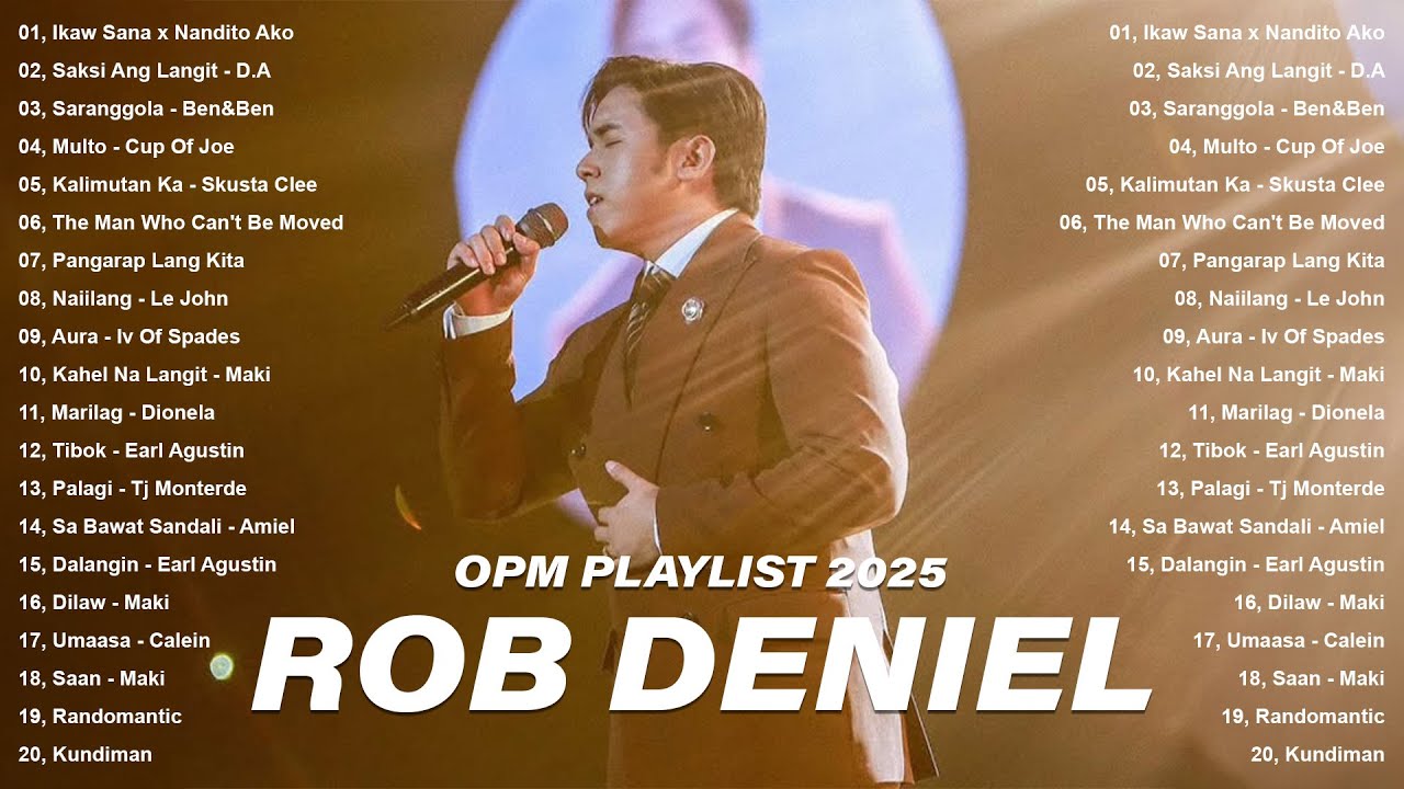 Ikaw Sana x Nandito Ako - Rob Deniel | Top OPM Tagalog Love Songs for 2025