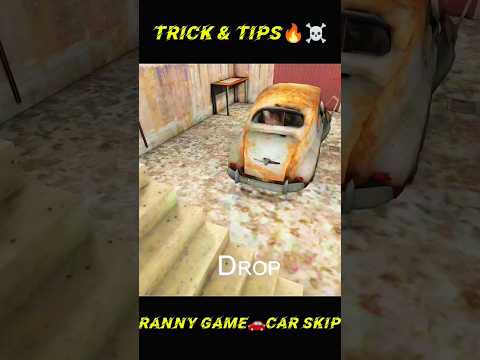 granny game car 🚗 skip trick & tips 🔥☠️ granny horror game #short# video