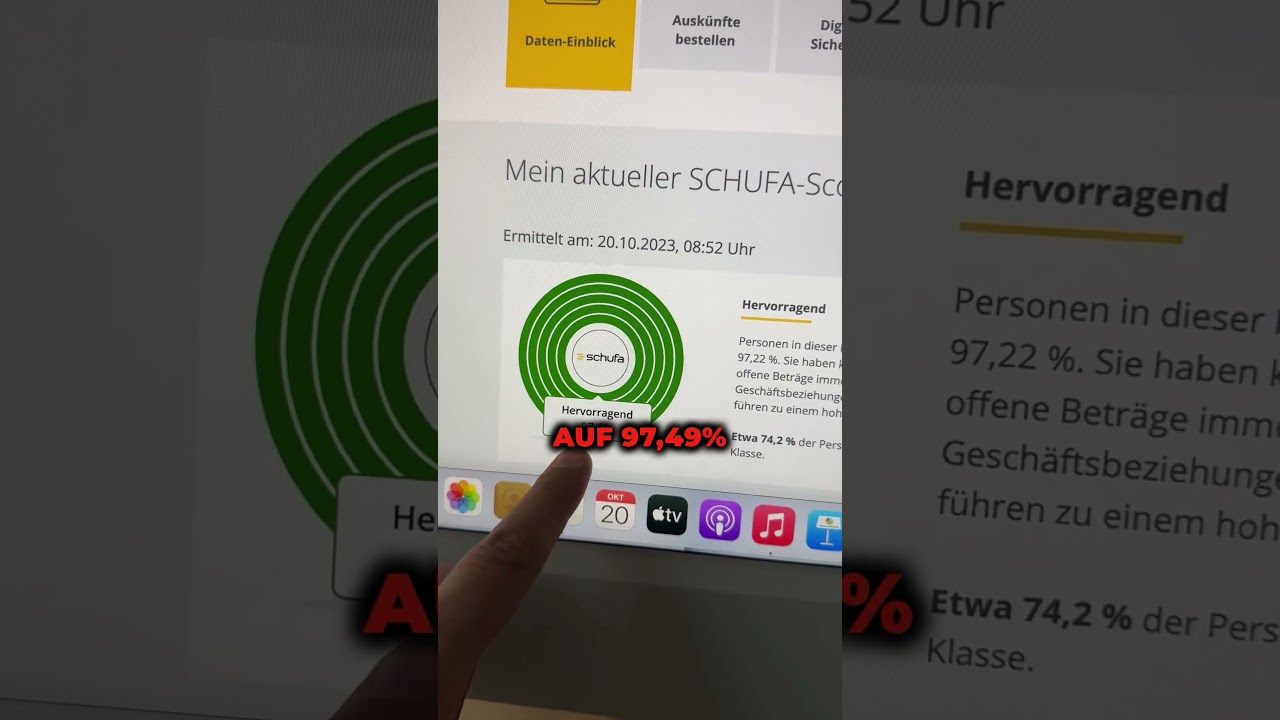 Selbst SCHUFA-Einträge löschen 📝