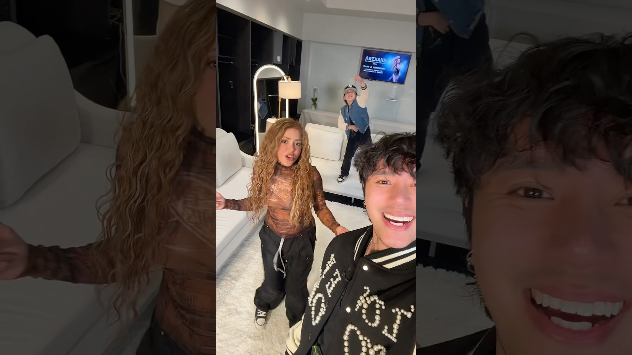 Shakira y Michael Le bailan 'Rock Your Body'