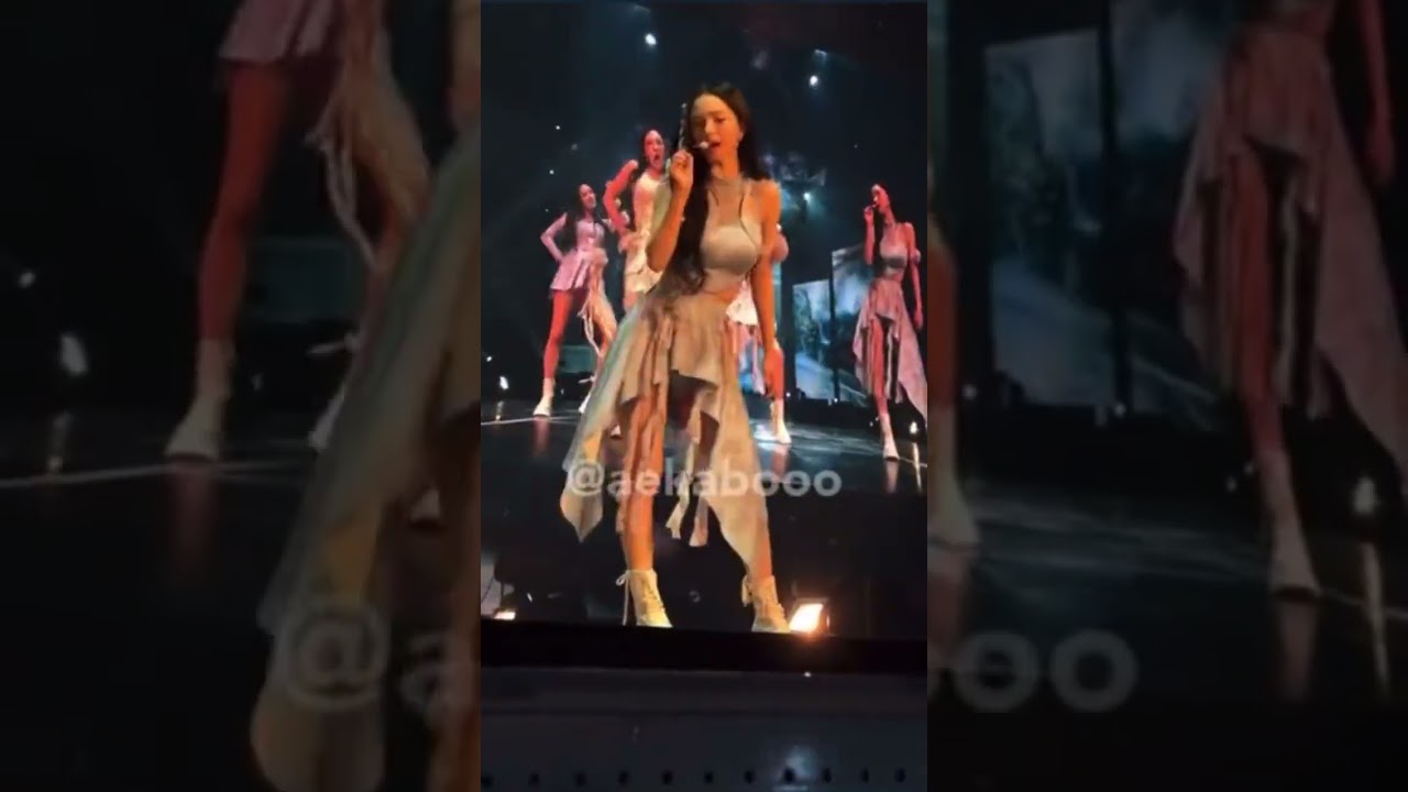 에스파 카리나, 콘서트에서도 올립싱크 🤩