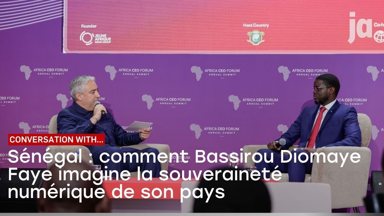 Sénégal : Bassirou Diomaye Faye sur la vision d'une souveraineté numérique forte 🇸🇳