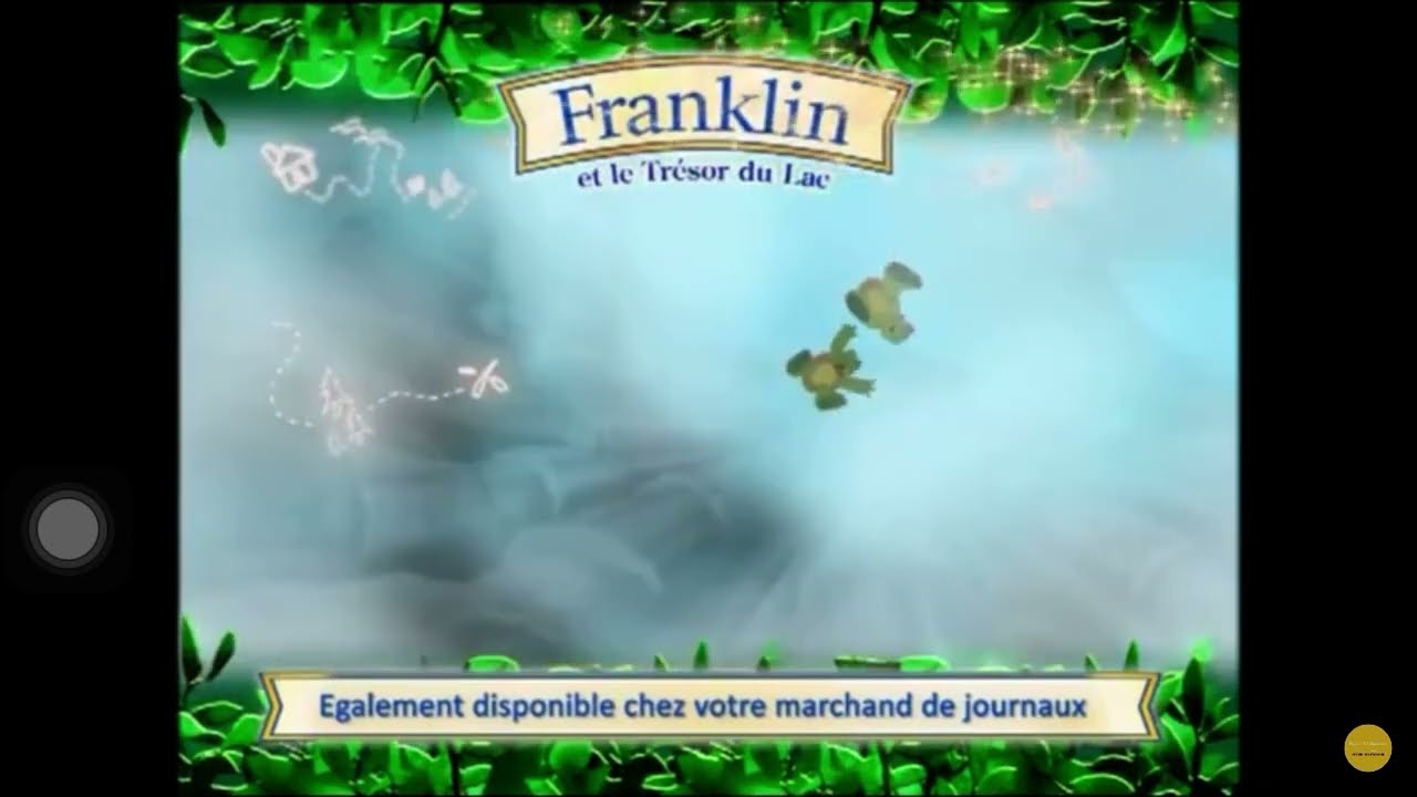 Franklin et le Trésor du Lac (2006) DVD Publicité
