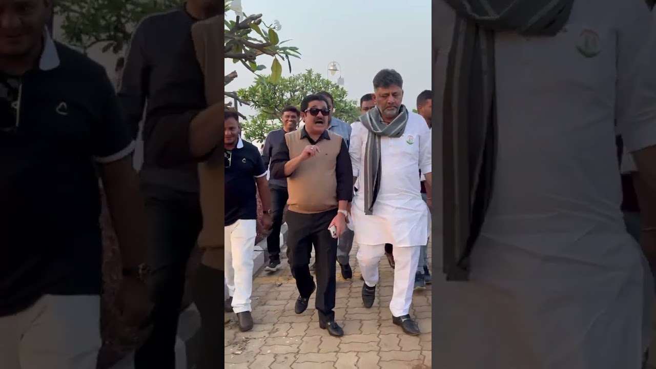 DCM Sri Dk Shiva Kumar & Minister BZ Zameer Ahmed 🤝