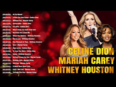 Greatest Hits 80s 90s đ Whitney Houston, Mariah Carey, Celine Dion Full Live Best of World Divas