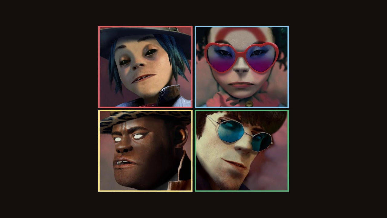 Gorillaz - She's My Collar [HQ] + Bonus: Humanz Edition