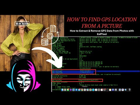 How to Find GPS Location from a Picture | How to Extract & Remove GPS Data from Photos with ExifTool