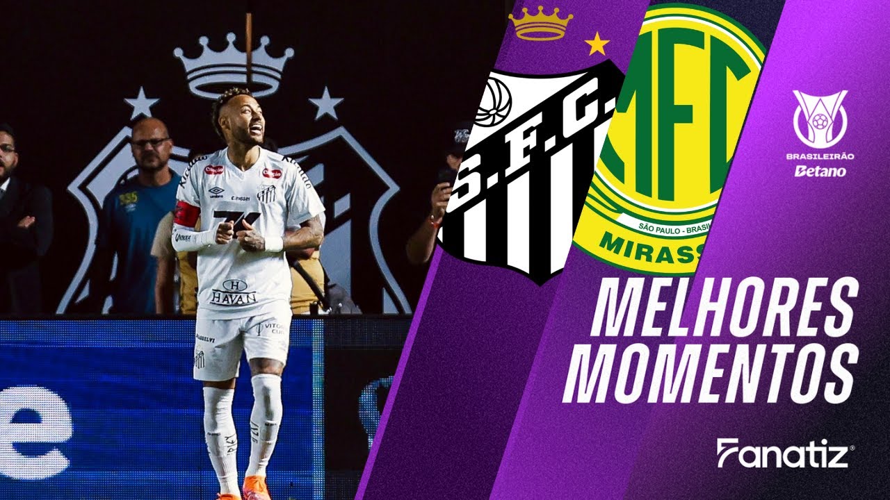 Santos 1x1 Mirassol | Melhores Momentos Brasileirão 2025 ⚽