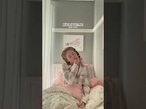 COLLEGE MORNING IN MY LIFE | thursday morning vlog #grwm #morningroutine #college