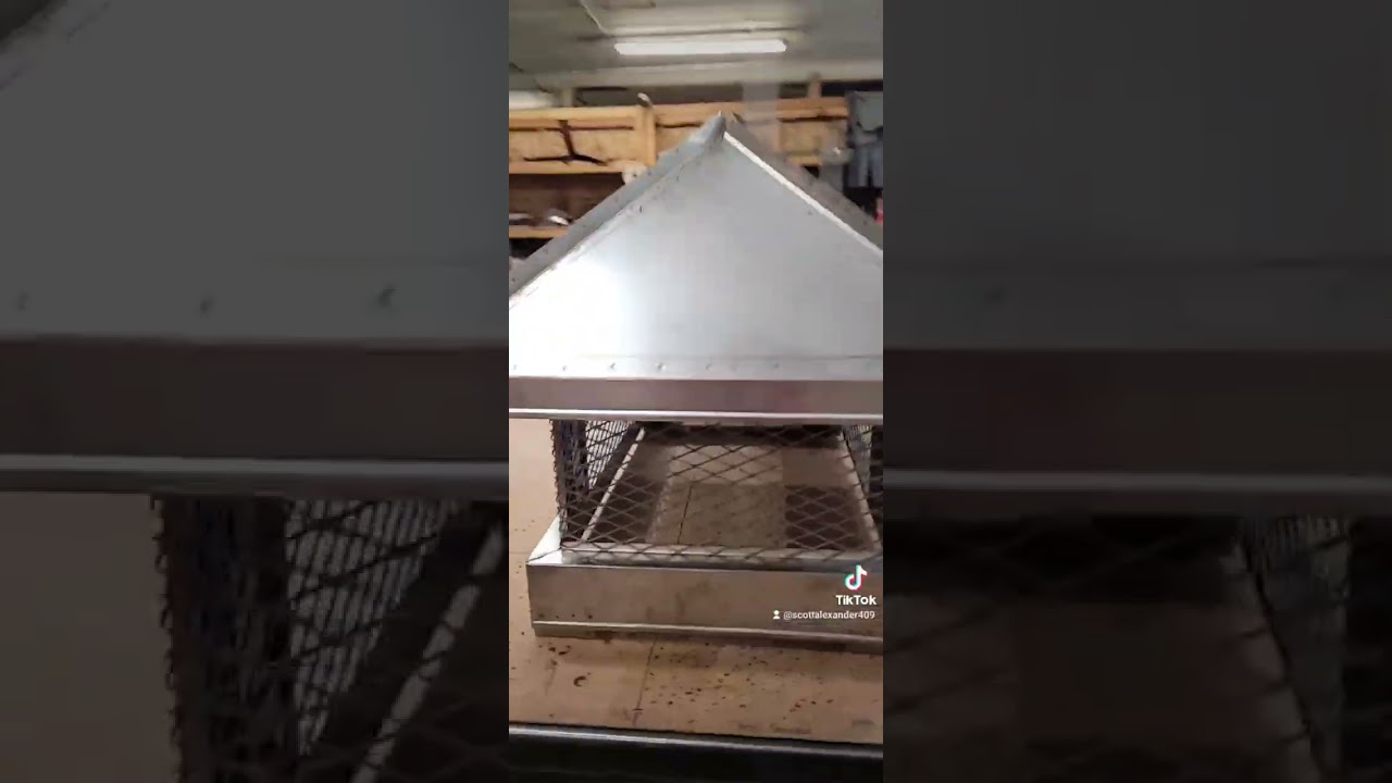 Hip & Ridge Chimney Cap π Handmade Craftsmanship