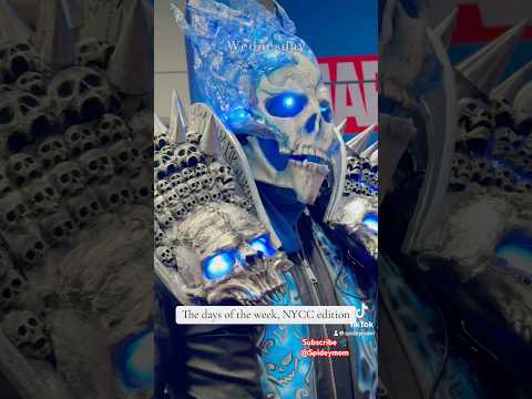 Best Comic Con Cosplays 🏆| #nycc #cosplay #marvel #spiderman no