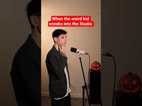 weird EMO Kid sneaks into the studio and THIS happens...