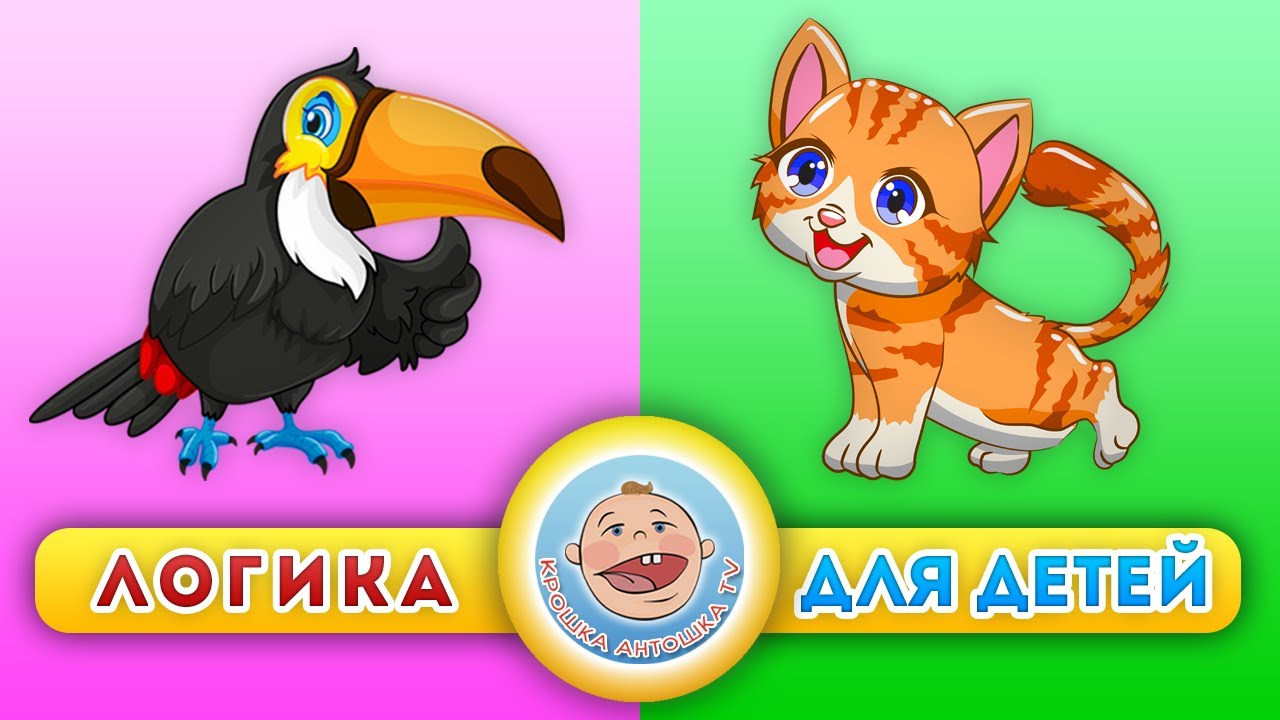 Обучающие мультики для малышей: котята и птицы 🐱🦜 — развиваем мышление и логику