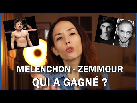 DEBAT ZEMMOUR VS MELENCHON : QUI A GAGNÉ ?