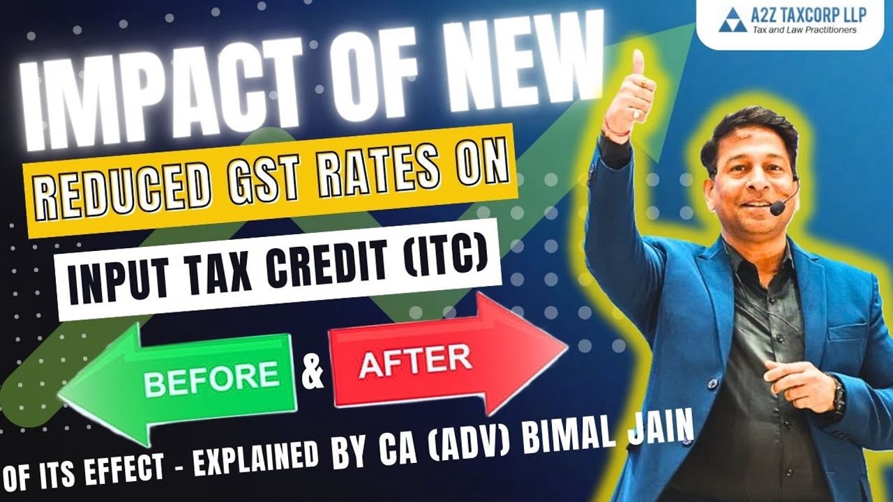How Reduced GST Rates Affect Your Input Tax Credit: Key Changes Explained 📊