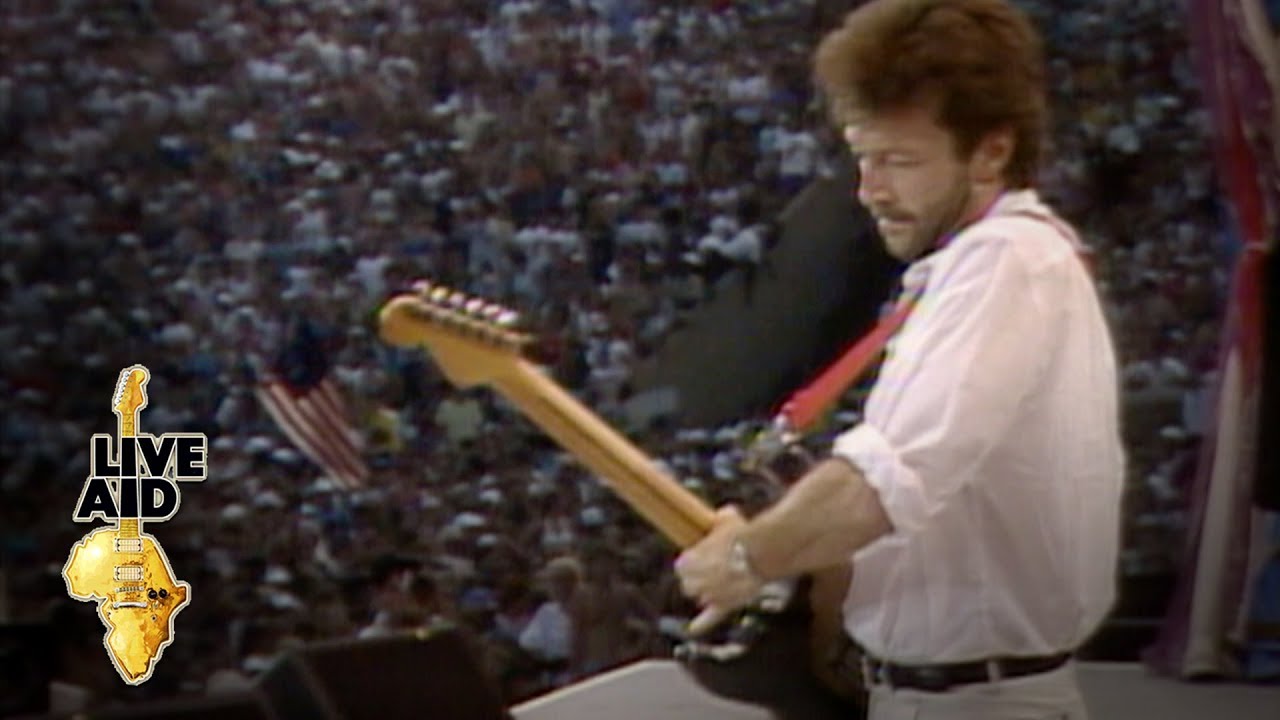 Eric Clapton & Phil Collins Perform 'Layla' at Live Aid 1985 🎸