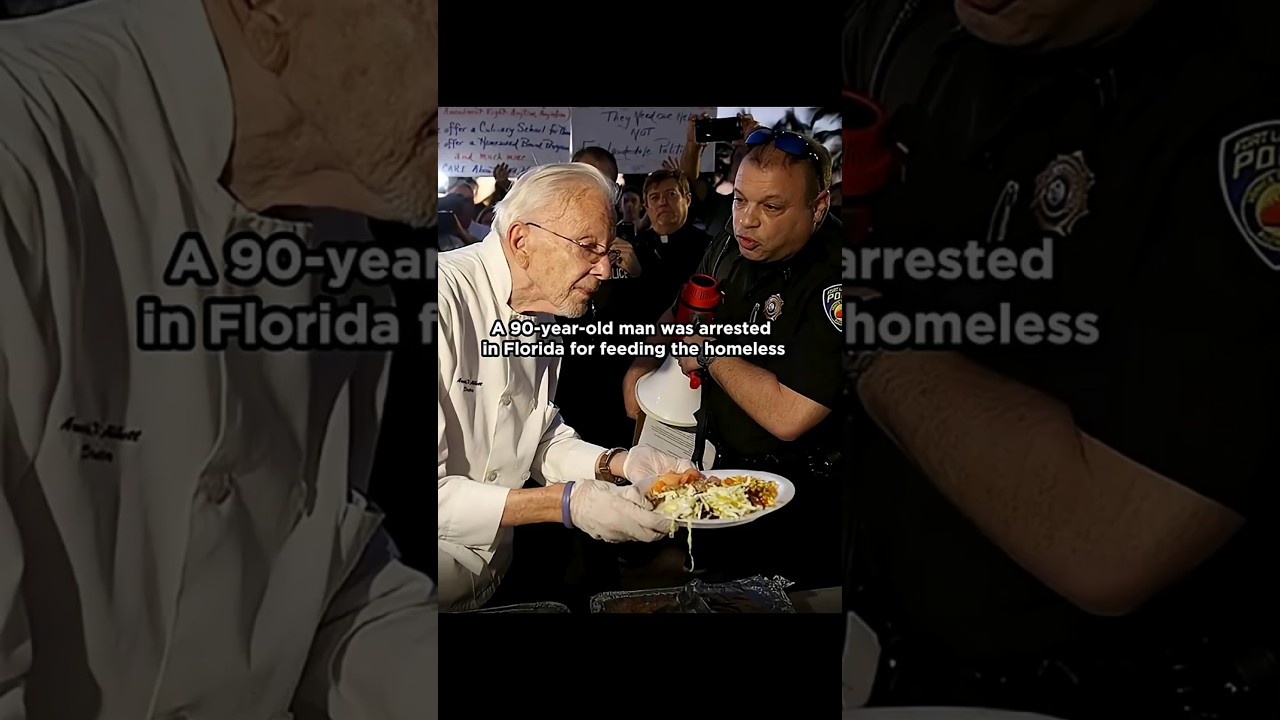 90-Year-Old War Veteran Arrested 3 Times for Feeding the Homeless 🕊️