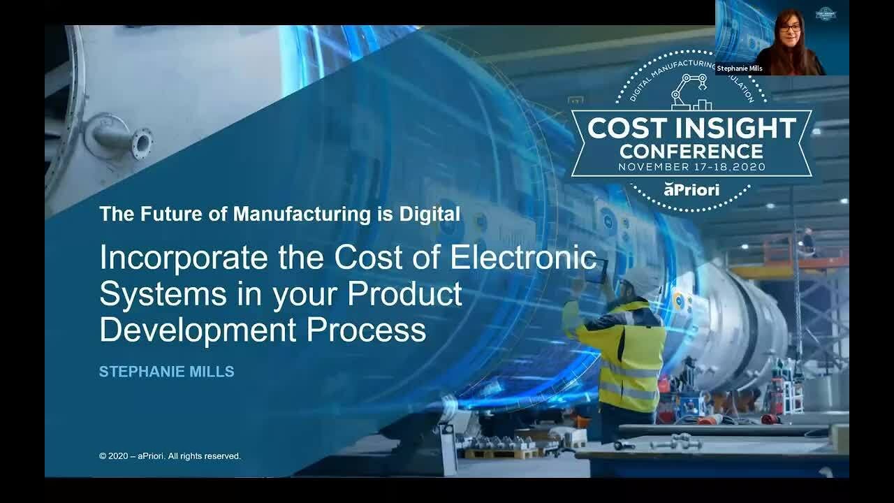 Integrating Electronic System Costing into Product Development | Cost Insight 202