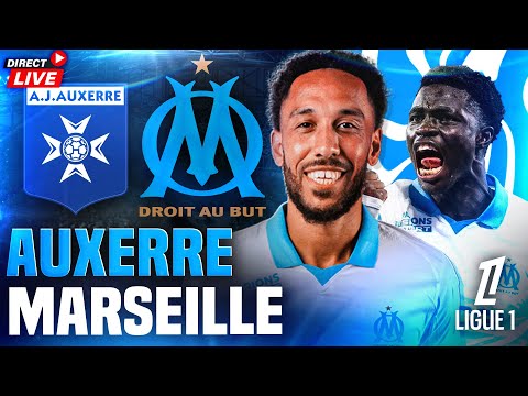 🔵⚪AUXERRE - MARSEILLE LIVE /🔥ALLEZ L'OM💙 /🚨SE RELANCER ENFIN ! / VAZ EN FOLIE BUTEUR ? / ligue 1
