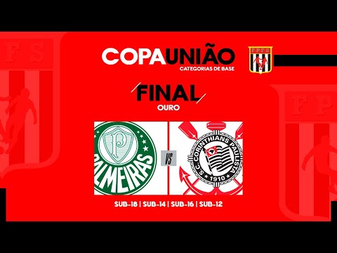 COPA UNIÃO DE FUTSAL 2025 | FINAIS| CAT. BASE | AO VIVO PALMEIRAS x CORINTHIANS #derby