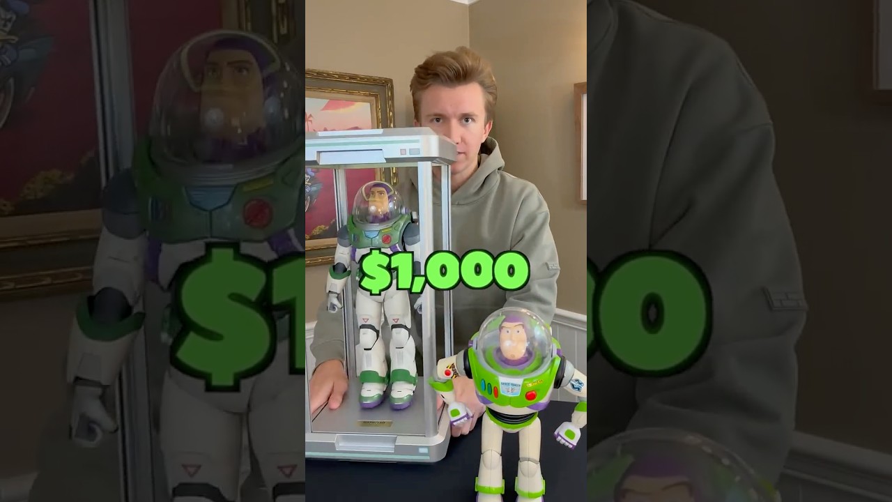 $10 vs $1,000 Buzz Lightyear