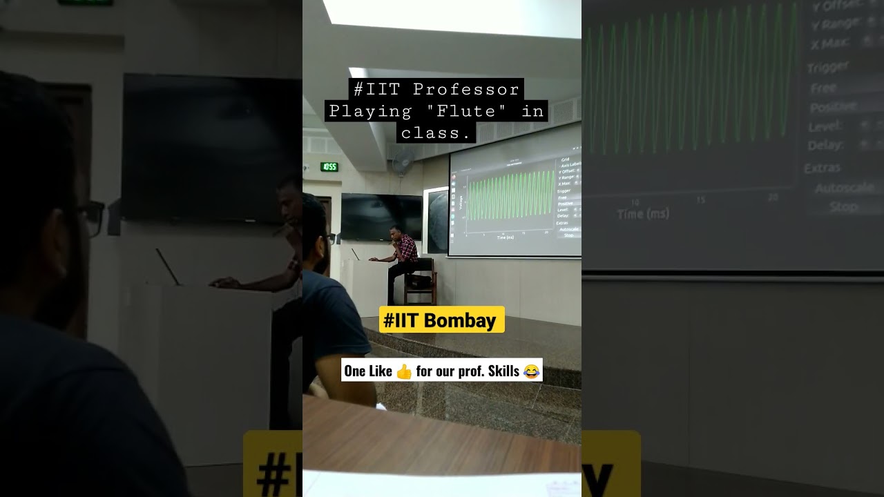 Hilarious Teaching Moments at IIT Bombay 😂 | Must-See Short Video