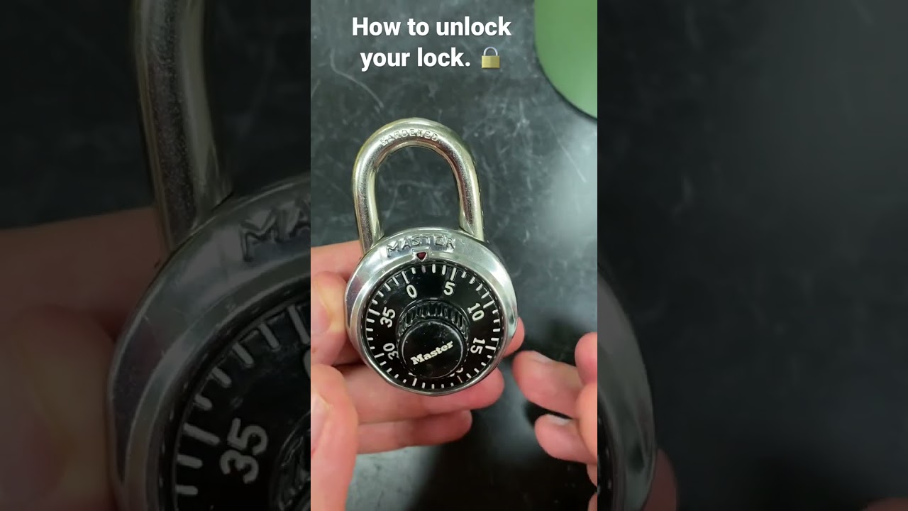 Quick Guide: How to Unlock Your Locker Easily 🔓