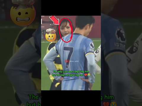 Why did he ignore Lisa? 😔😭 #lisa #sad #fypviralシ #ytshorts #blink #kpop #lalisa  #son @wearelloud