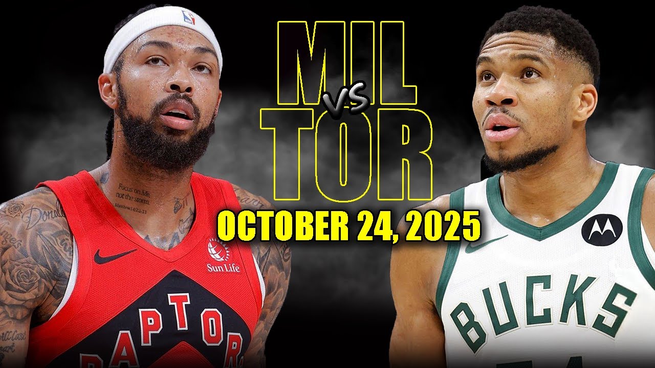 Milwaukee Bucks vs Toronto Raptors Full Game Highlights - October 24, 2025 | NBA Season