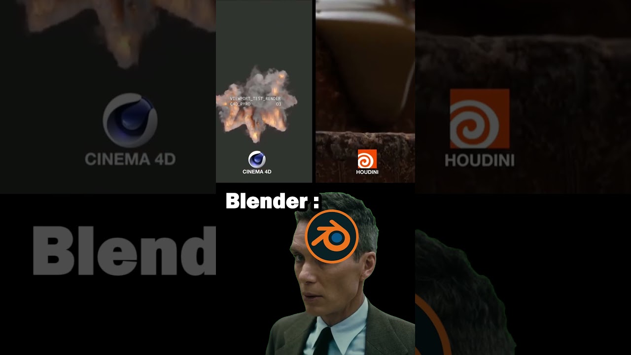 Houdini vs Cinema 4D vs Blender: Which 3D Software Reigns Supreme? 🔥
